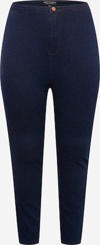 Skinny Jeans 'Lyla' de la Dorothy Perkins Curve pe albastru: față
