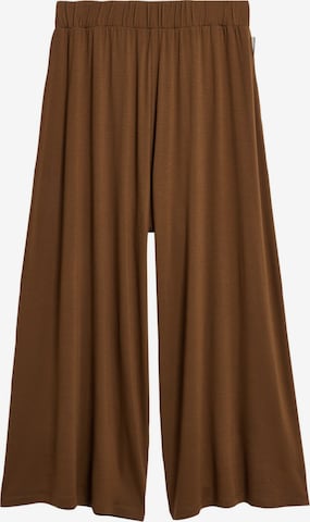 ARMEDANGELS Wide Leg Hose in Braun: Vorderseite