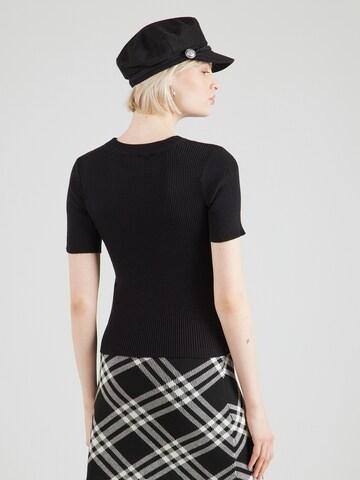 PIECES Pulóver - fekete