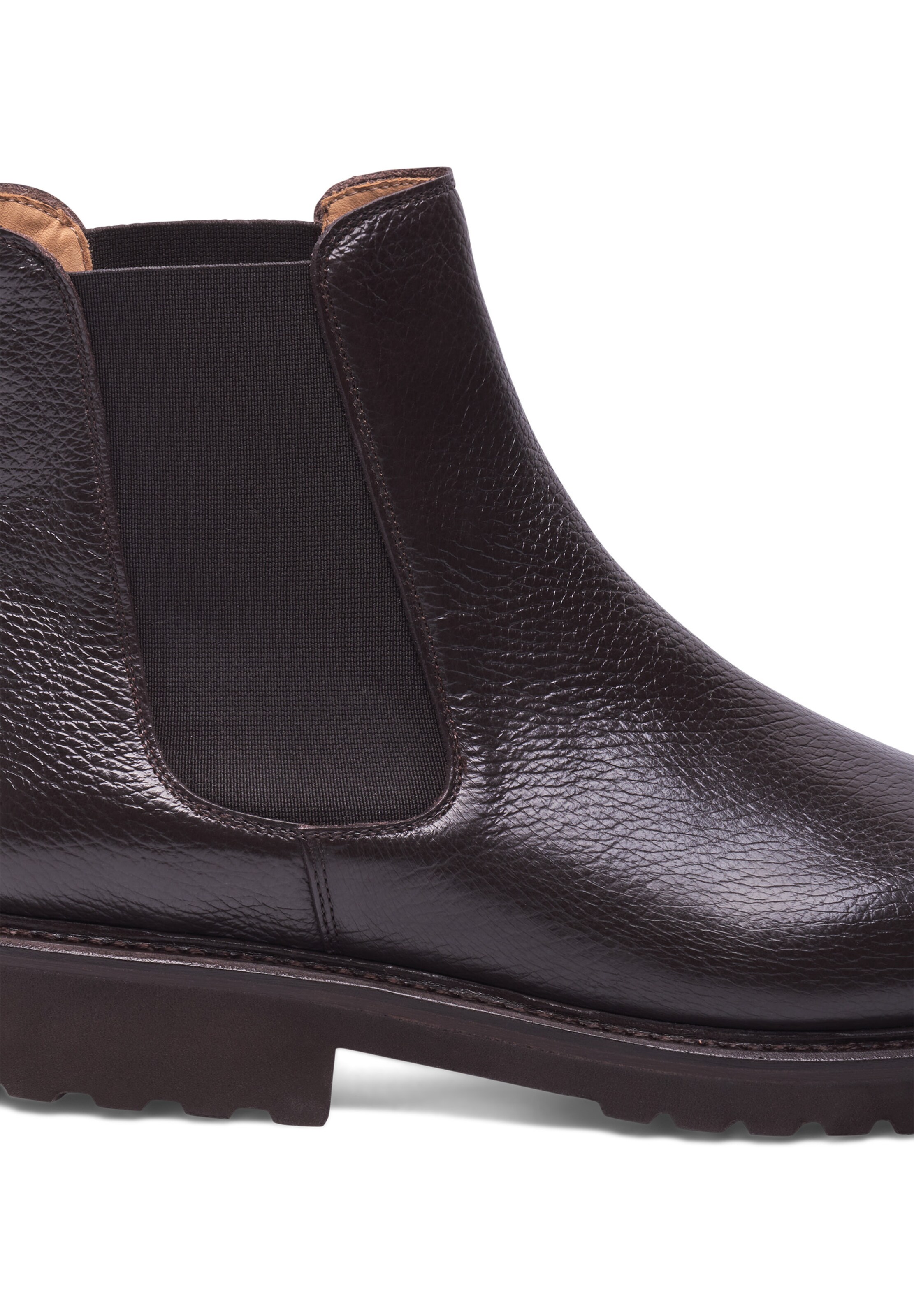 Henry Stevens Chelsea Boots 'Winston CB6' in Braun