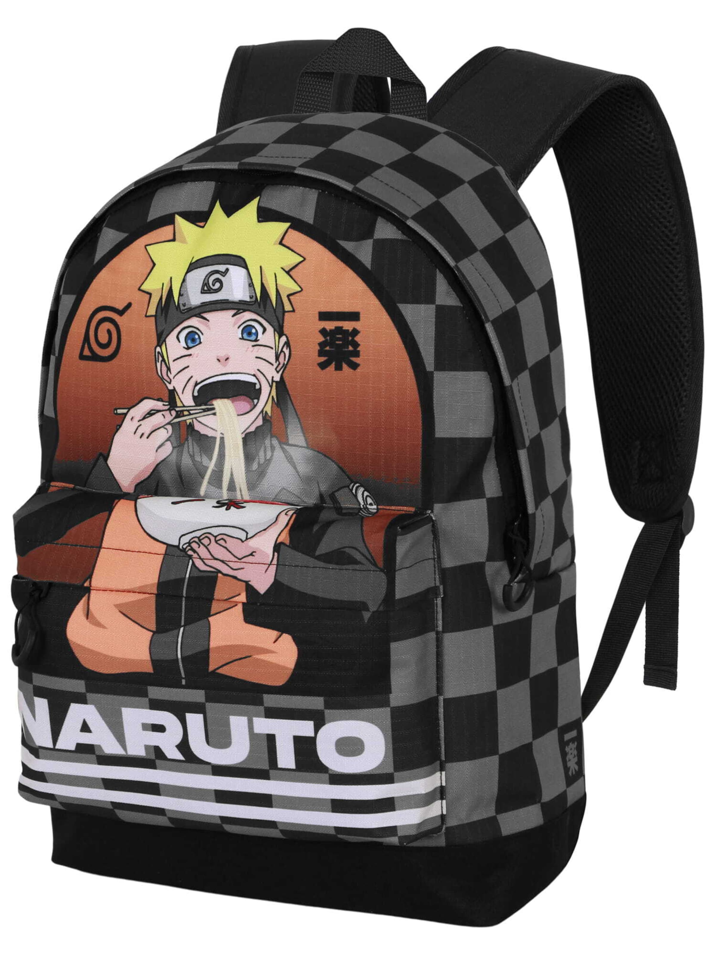 Naruto Backpack 'Naruto' in Black: front