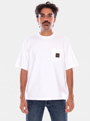 LEVI'S ® Shirt 'CARHARTT WIP SS WORKWEAR PKT TEE PORTER STRIPE MEDIUM WHITE'‌‌‌‌ in Weiß
