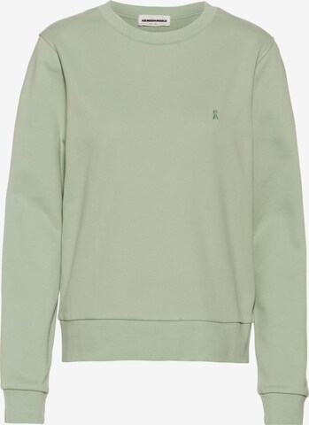 ARMEDANGELS Sweatshirt 'Anisa' in Groen: voorkant