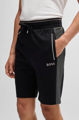 BOSS Regular Pants in Black