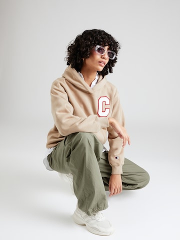 Champion Authentic Athletic Apparel Sweatshirt in Beige