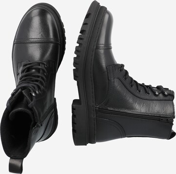 Bianco Lace-Up Boots 'GRANT' in Black