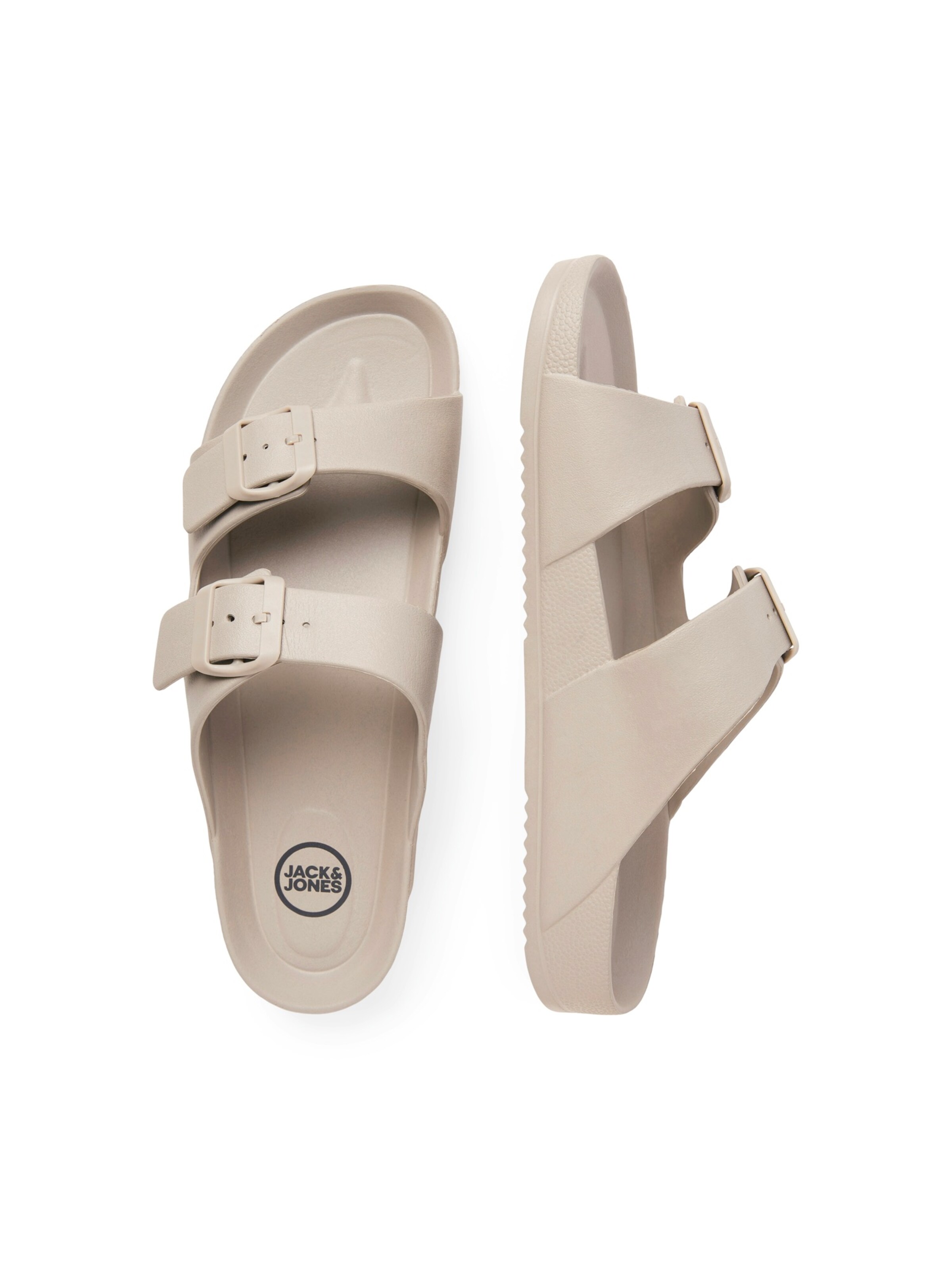 JACK & JONES Muiltjes in Grijs: bovenkant