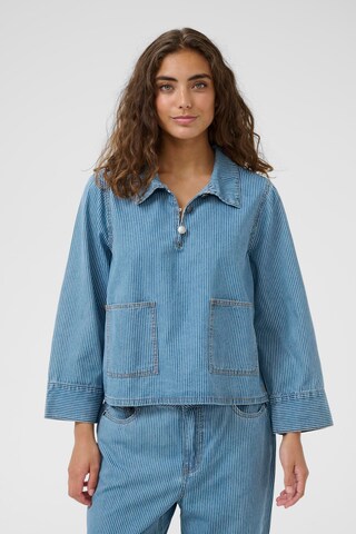 CULTURE Between-season jacket 'CUayna' in Blue: front