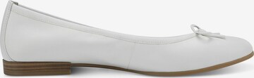 TAMARIS Ballet Flats 'Alena' in White