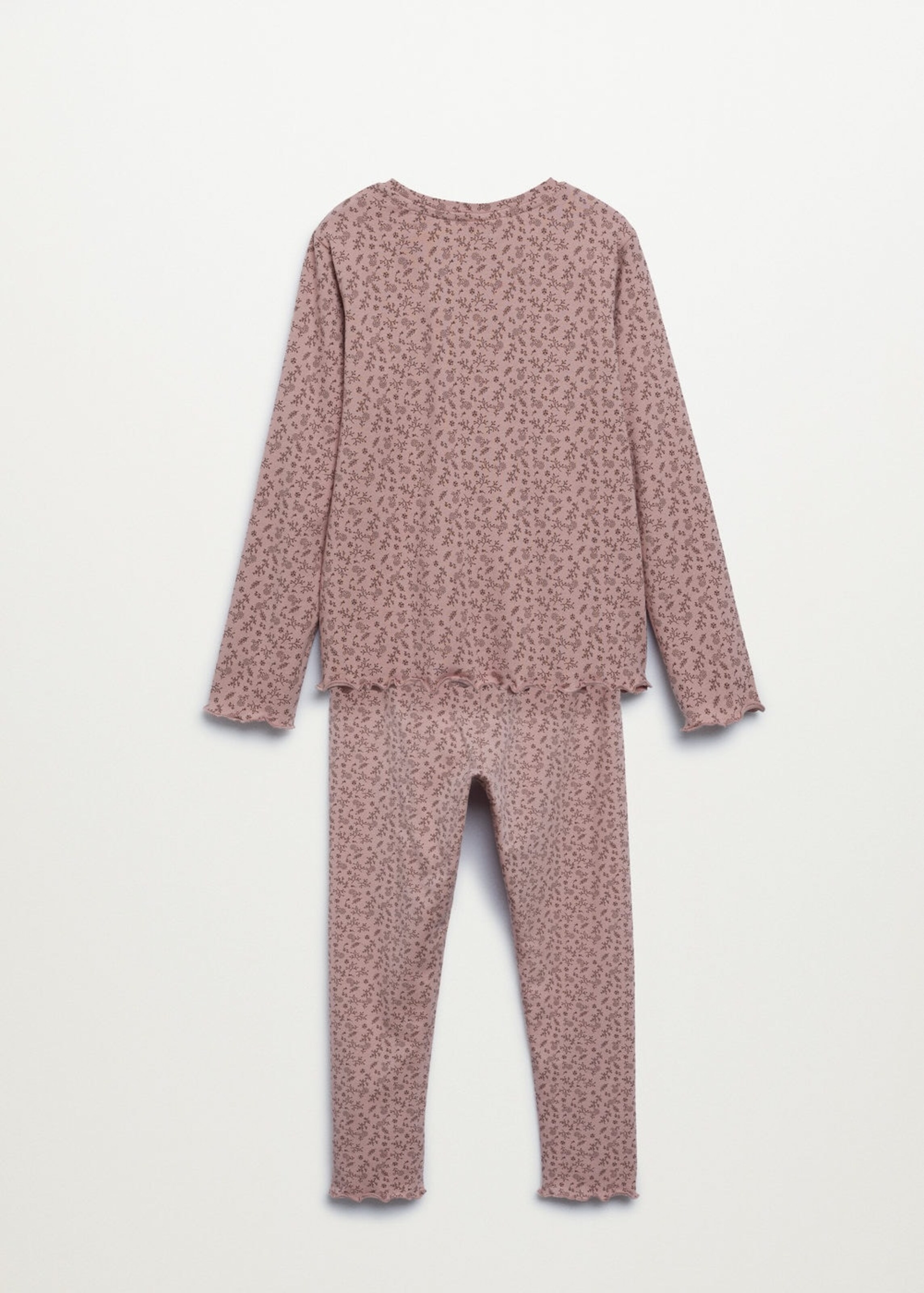 Kinder Teens (Gr. 140-176) MANGO KIDS Pyjama in Altrosa - ZR29012 Kinder Teens (Gr. 140-176) MANGO KIDS Pyjama in Altrosa - ZR29012