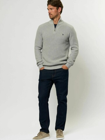 U.S. POLO ASSN. Neulepaita 'Rafael' värissä harmaa