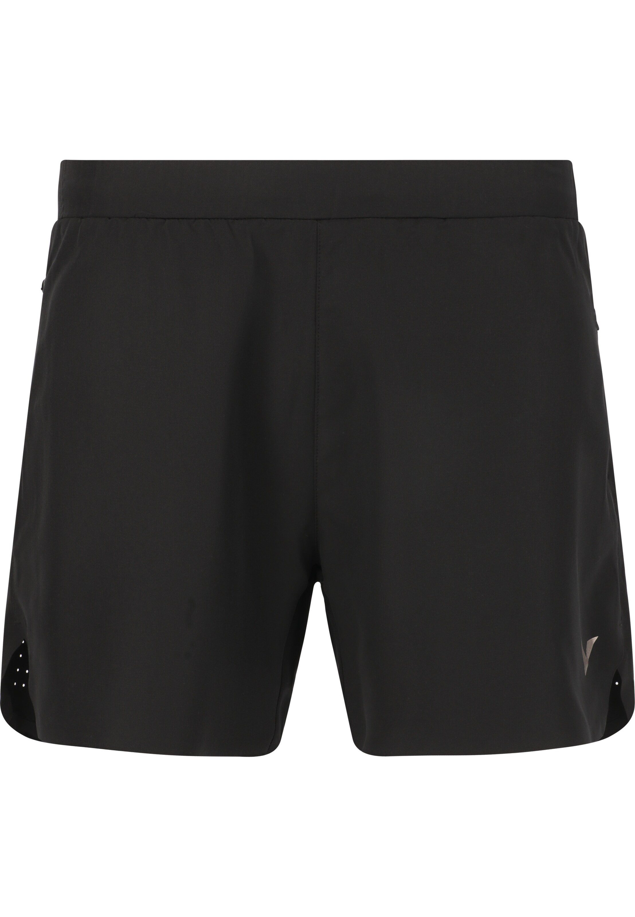 Virtus Regular Sportbroek 'Mack' in Zwart: voorkant