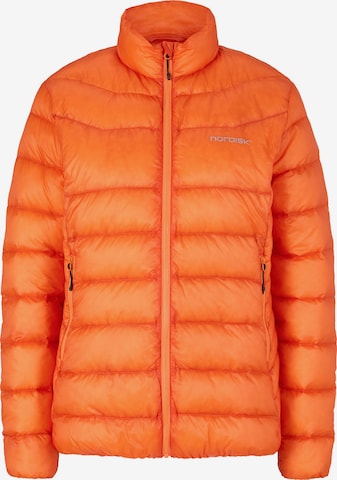 NORDISK Between-Season Jacket 'Cirrus' in Orange: front