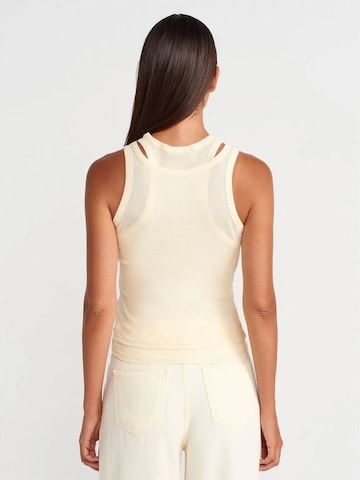 Dilvin Tanktops & Camis in Beige