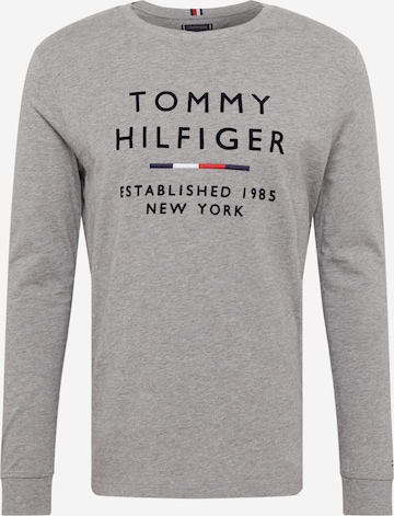 TOMMY HILFIGER T-shirt i grå: framsida