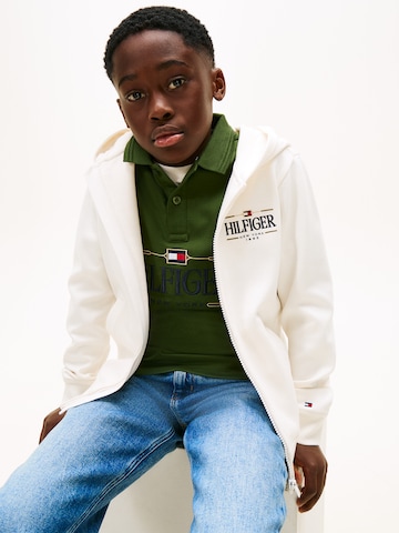 TOMMY HILFIGER Ζακέτα φούτερ 'ICONS' σε λευκό