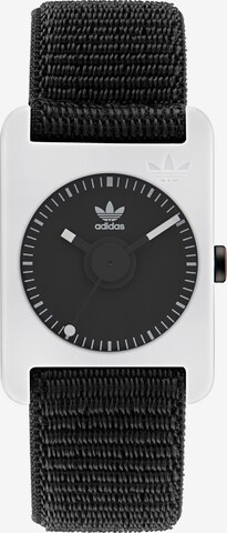 ADIDAS ORIGINALS Analog Watch in Black: front