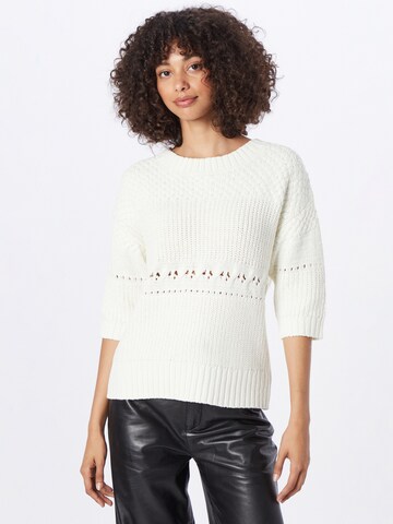 Maison 123 Sweater 'BAYRON' in White: front