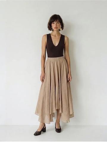 Gonna 'Röcke' di Bianco Lucci in beige
