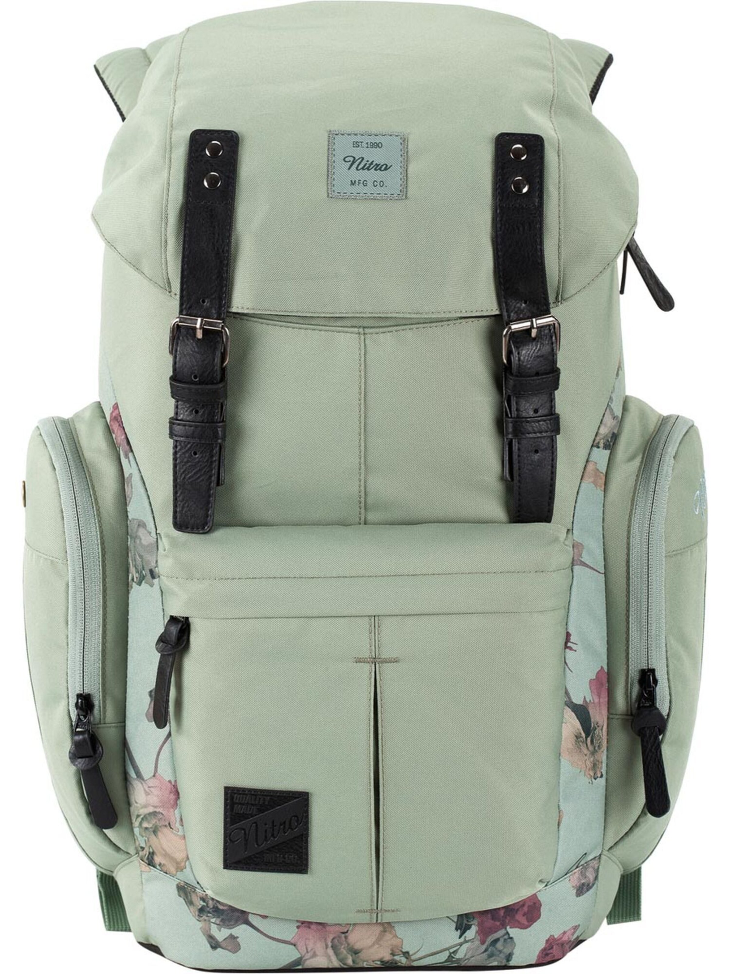 NITRO Rucksack DAYPACKER in Grün: Vorderseite