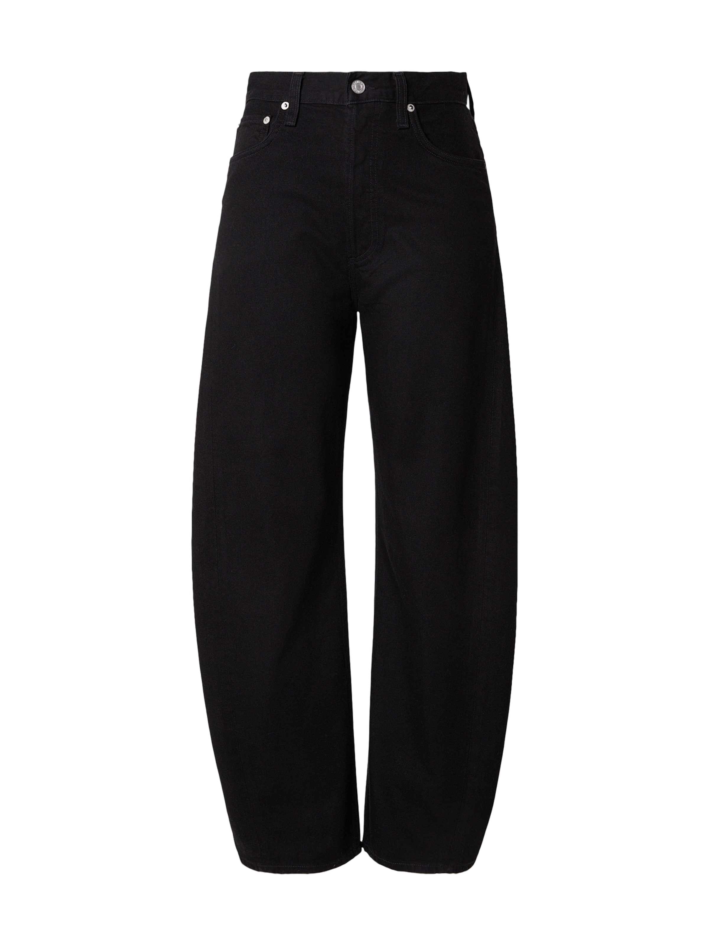 Tapered Jeans 'Luna' di AGOLDE in nero: frontale