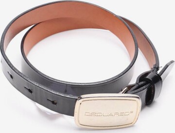 DSQUARED2 Belt in S in Black: front