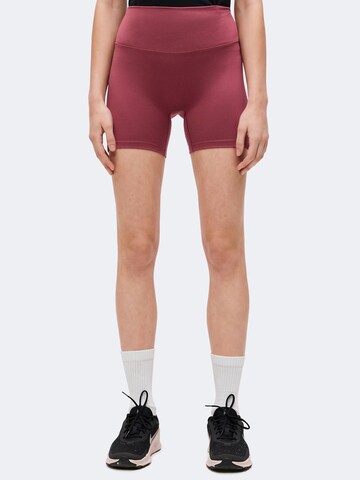 NIKE Skinny Fit Спортен панталон 'ONE' в розово: отпред