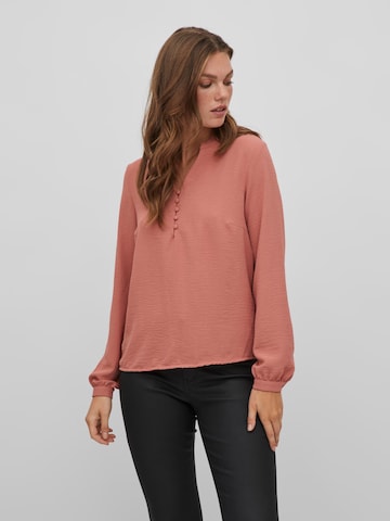 VILA Blouse in Roze: voorkant