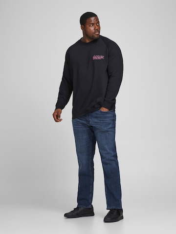 Jack & Jones Plus Slimfit Jeans 'Glenn' i blå