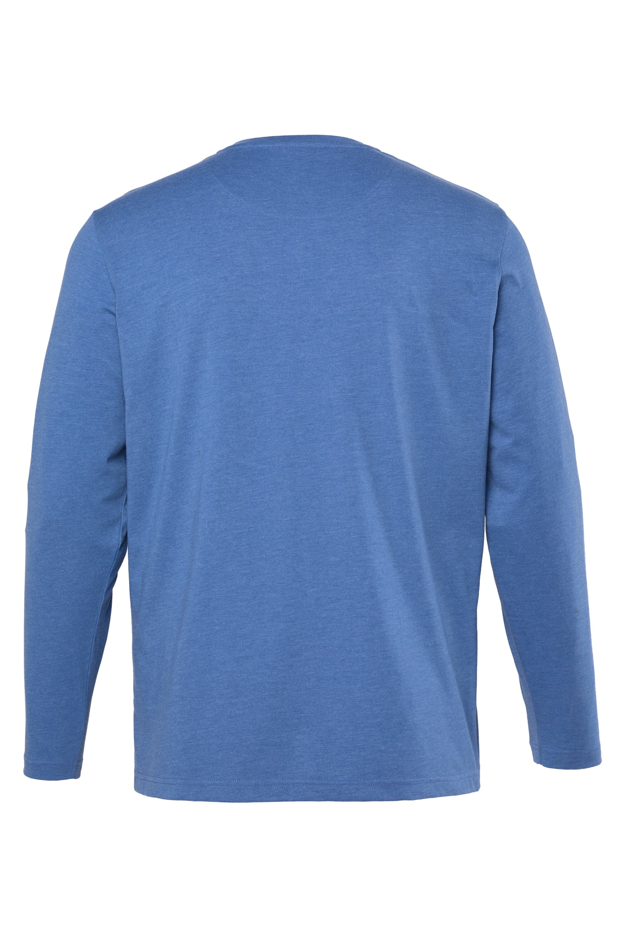 Men Plus Shirt in Blau