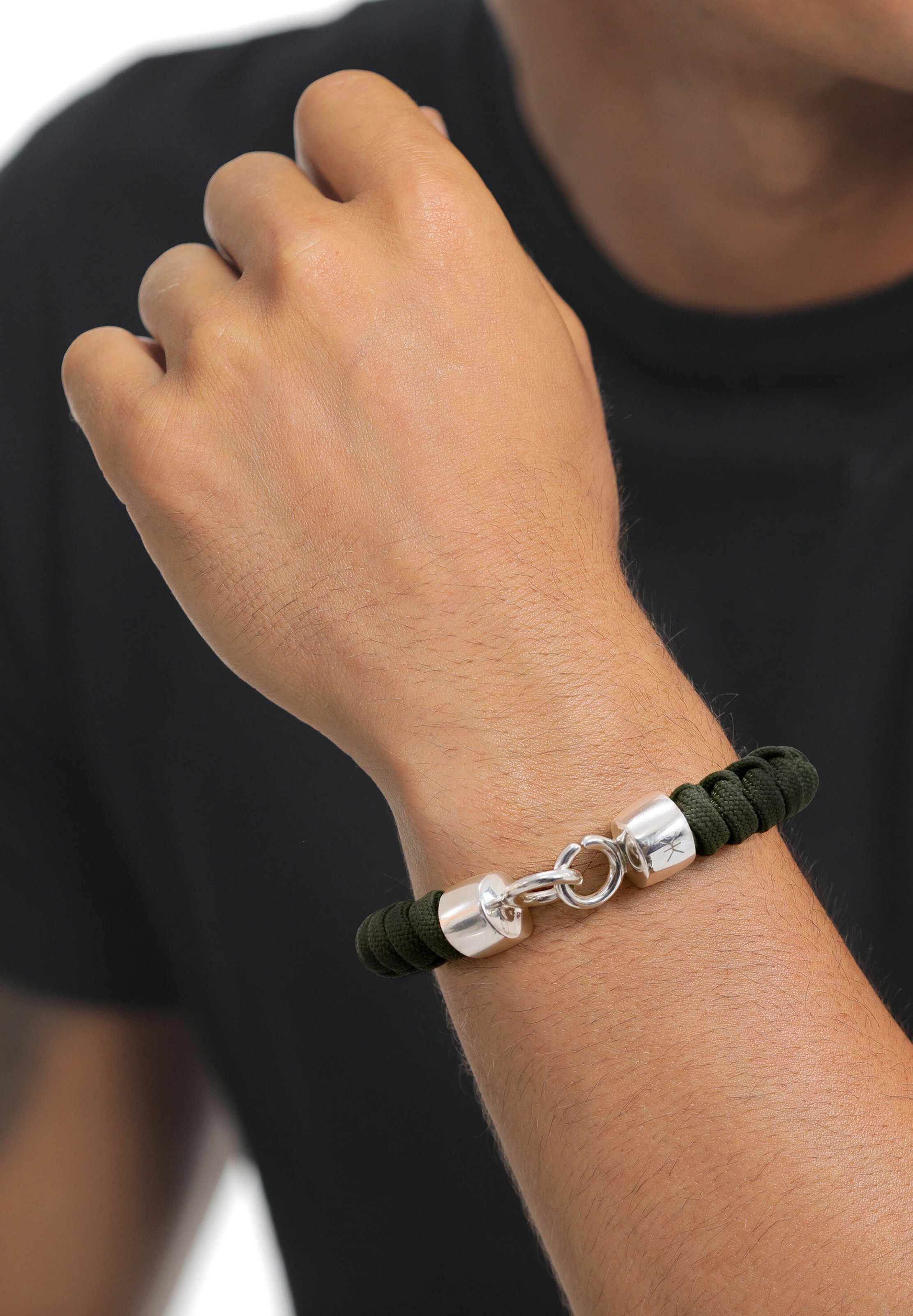 Bracelet KUZZOI en vert : devant