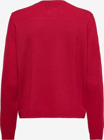 Pull-over ONLY en rouge