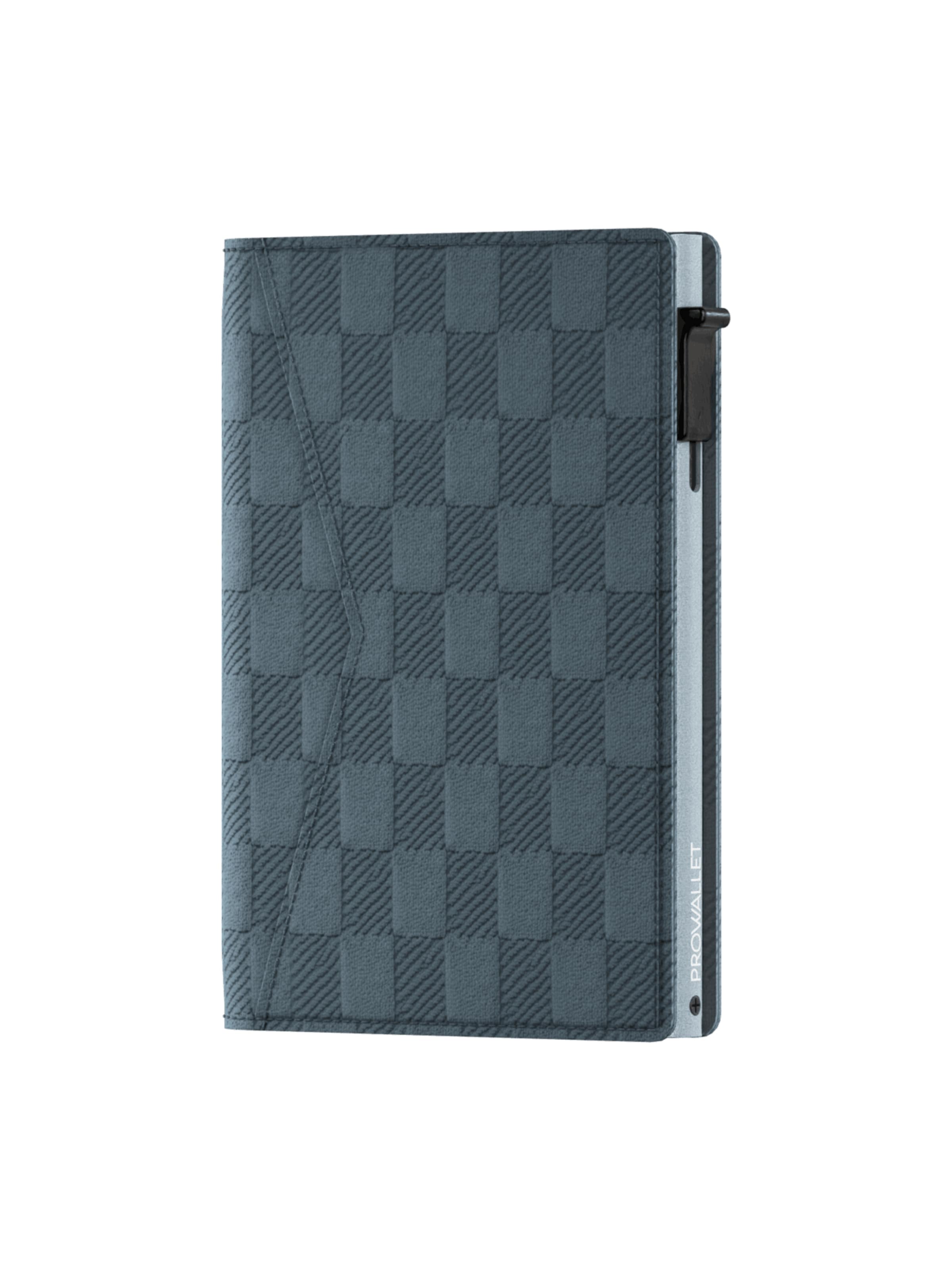 Prowallet Portemonnee 'Pasjeshouder Slim Panel' in Blauw