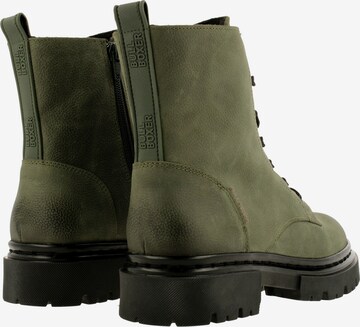 BULLBOXER - Botines con cordones en verde