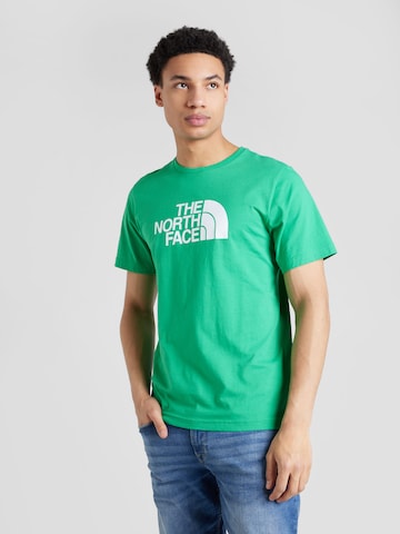 THE NORTH FACE - Camisa 'Easy' em verde: frente