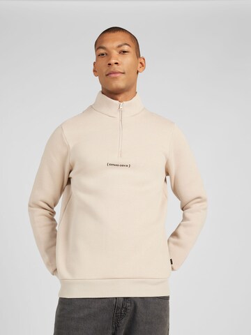 Sweat-shirt 'HURACK' Cars Jeans en beige : devant