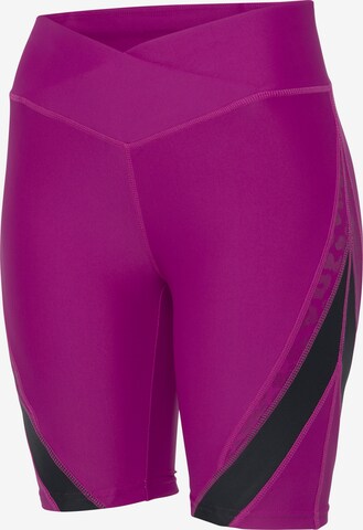 LASCANA ACTIVE Skinny Workout Pants in Purple