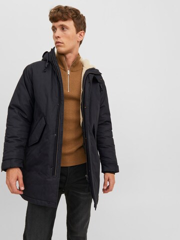 Parka d’hiver 'ASHER' JACK & JONES en noir