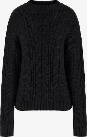 GUESS Pullover in Schwarz: Vorderseite