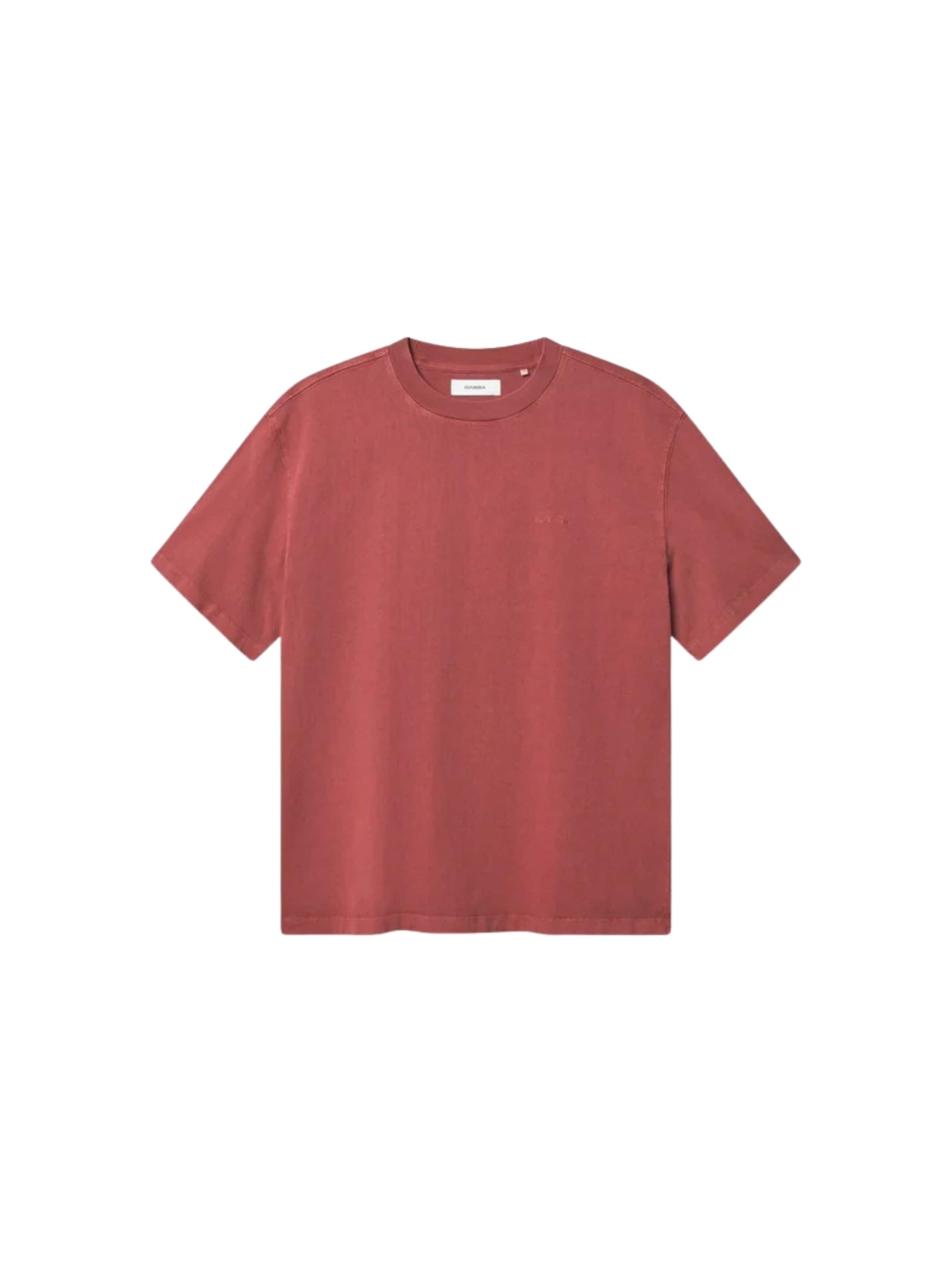 GABBA Tričko 'Nigel Wix' – červená: přední strana