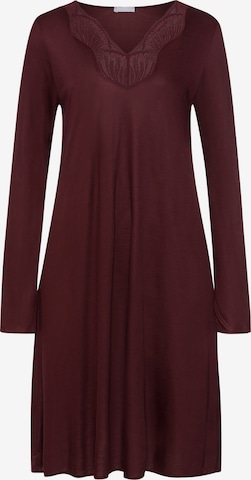 Chemise de nuit ' Lilith ' Hanro en marron : devant