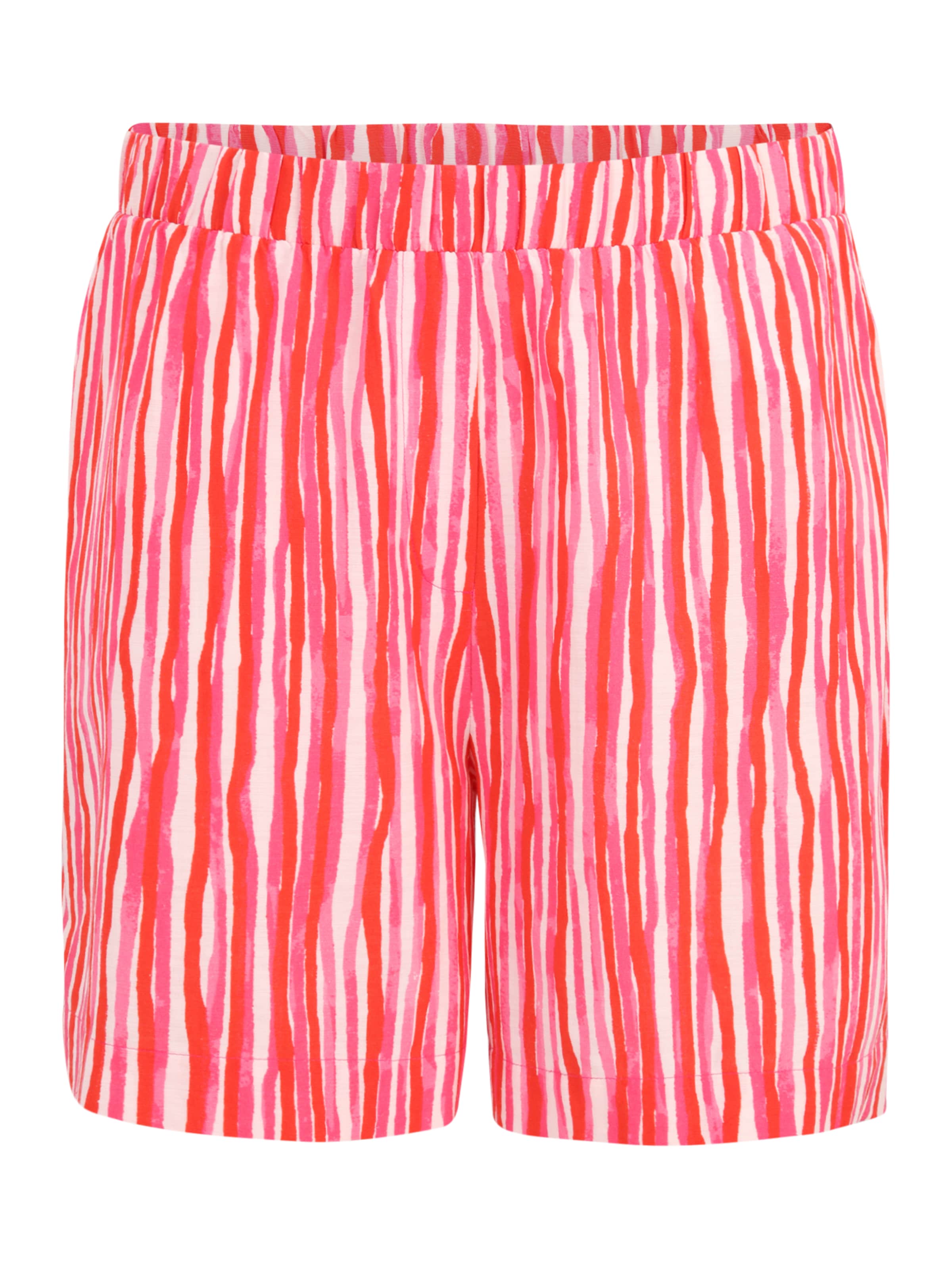 PIECES Curve Regular Pants &#x27;PCKAIANA&#x27; in Red: front