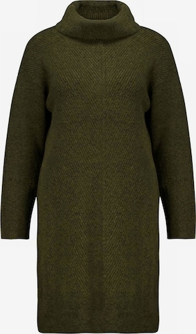 Robes en maille 'Cloelie' Deeluxe en vert : devant