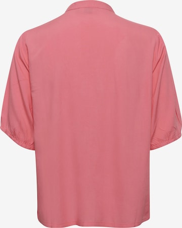 Cream Bluse 'Susannah' in Pink