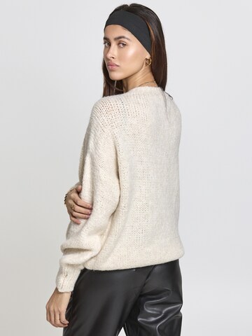 Lilavie Strickpullover ' Peggii ' in Beige