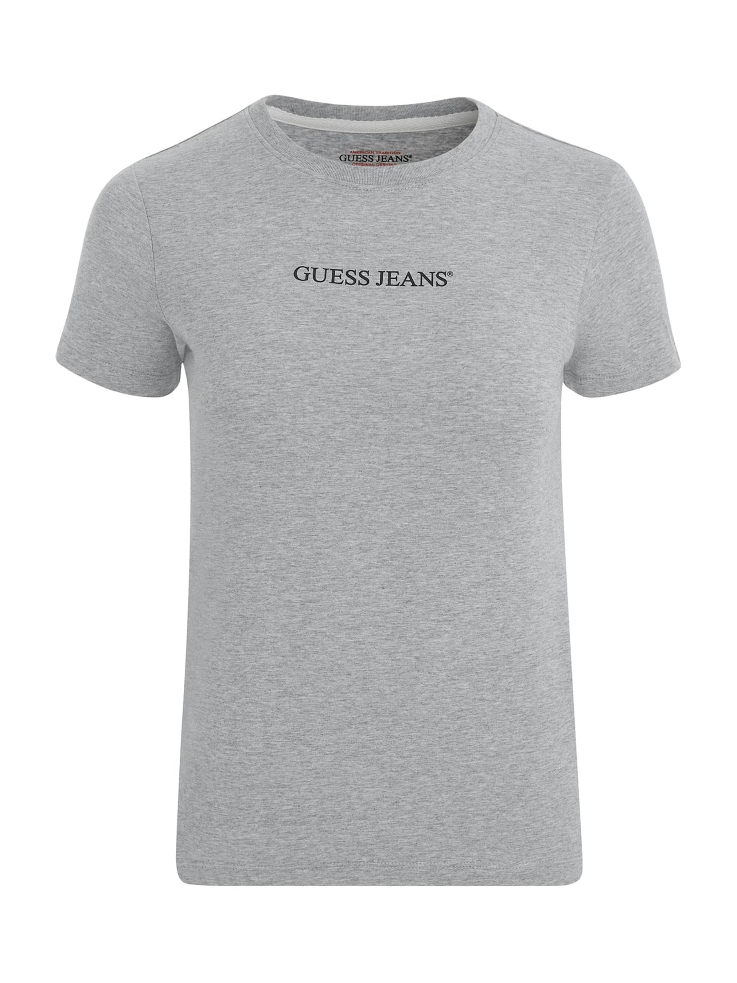 GUESS JEANS T-Shirt in Grau: Vorderseite