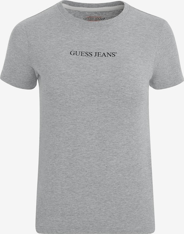 GUESS JEANS T-Shirt in Grau: Vorderseite