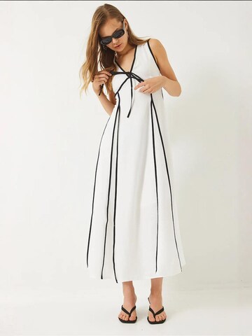 Bianco Lucci Kleid in Weiß