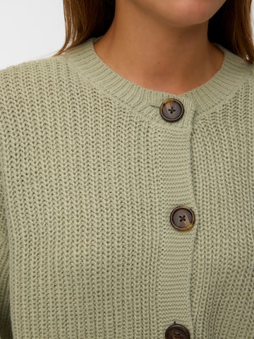 VERO MODA Cardigan 'VMLEA' i grøn