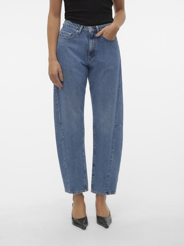 VERO MODA Regular Jeans in Blauw: voorkant